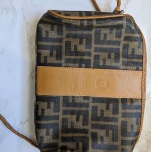 Fenti vintage zucca cross body shoulder bag